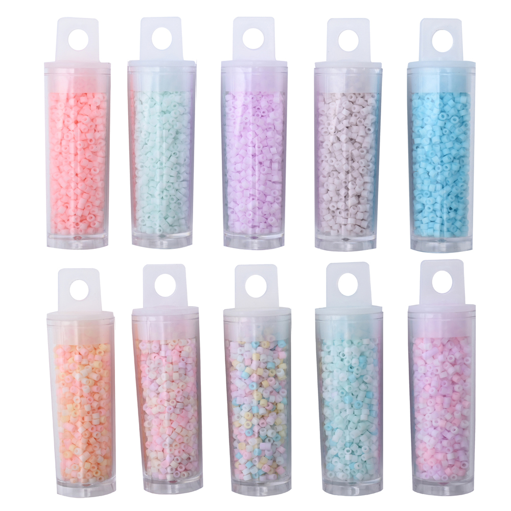 Glass Seed Beads 2Mm Jewelry Making - 1200pcs 2mm Macaron Small Craft Beads