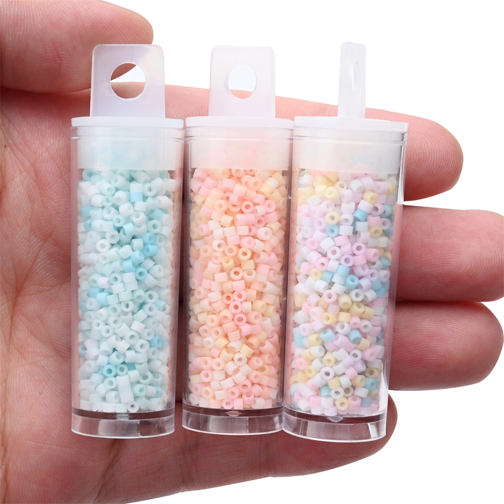 1200pcs 2mm Macaron Small Craf - Glass Seed Beads 2Mm Jewelry Making 评论和价格