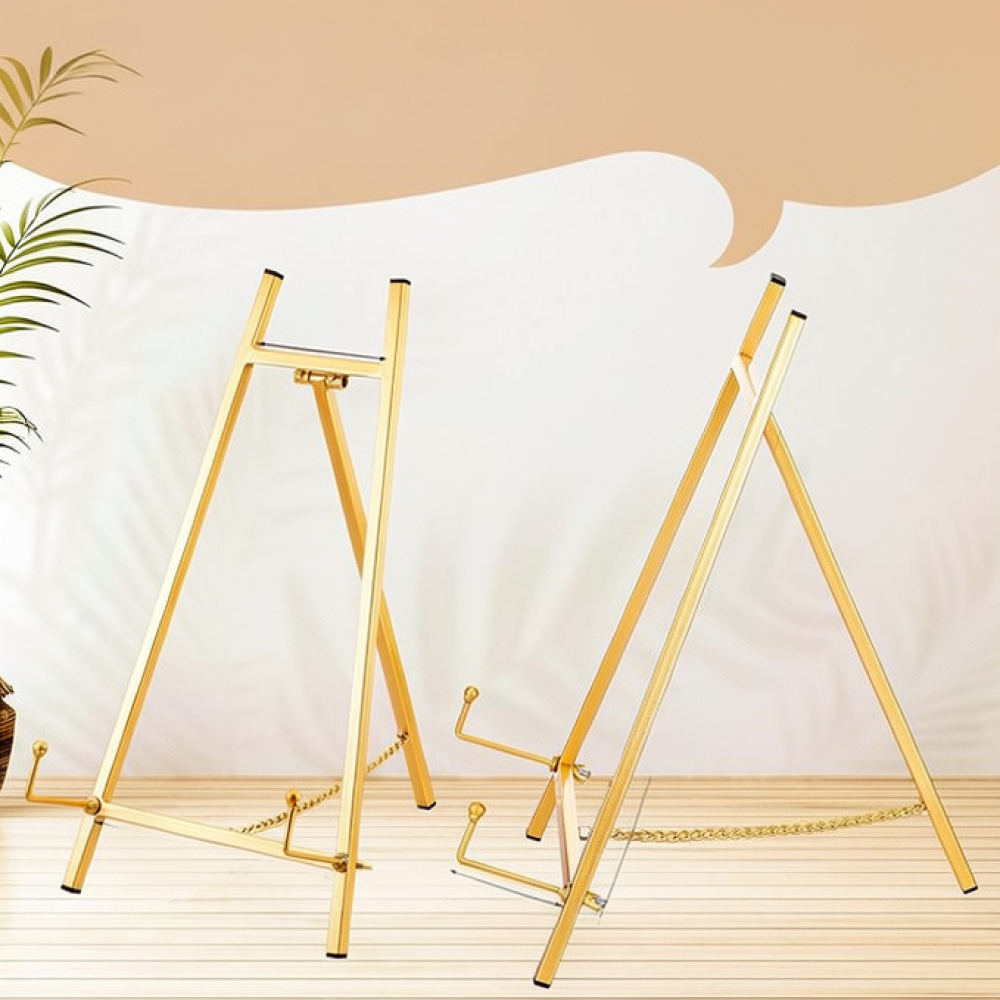 Portable Metal Art Easel Stand - Painting Supplies 评论和价格