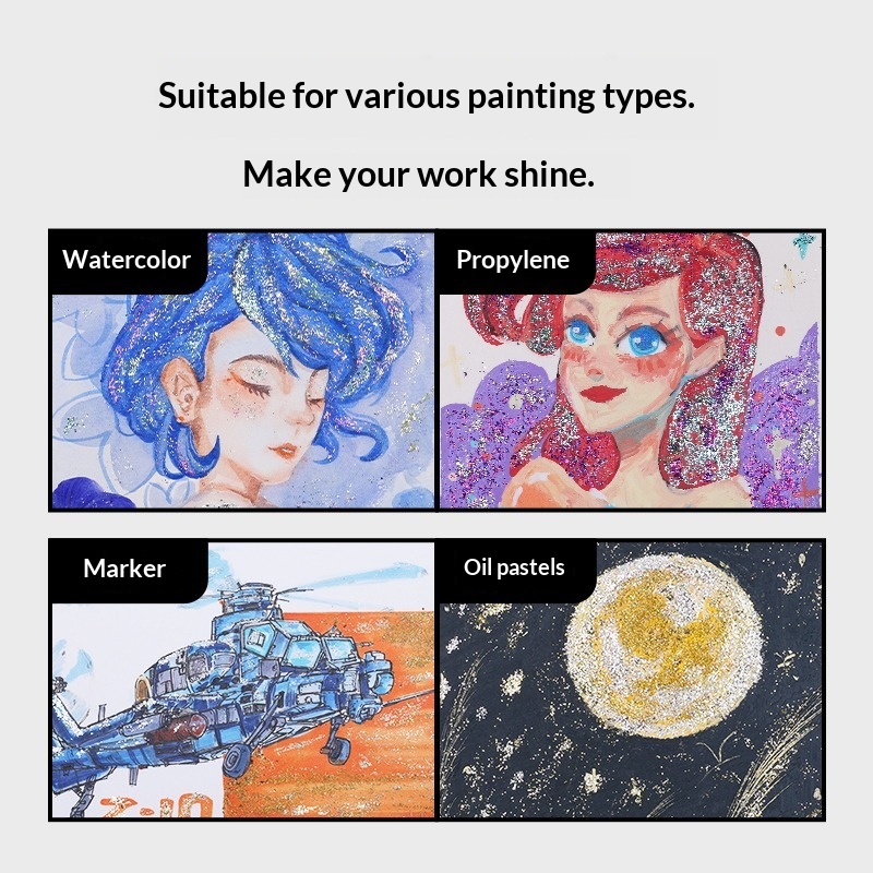15 Color Painting Decoration P - Watercolor Paint Set Solid Pigment 评论和价格
