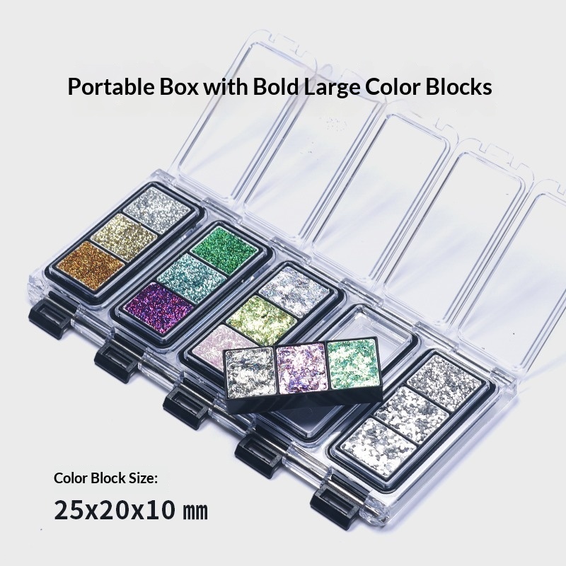 15 Color Painting Decoration P - Watercolor Paint Set Solid Pigment 评论和价格