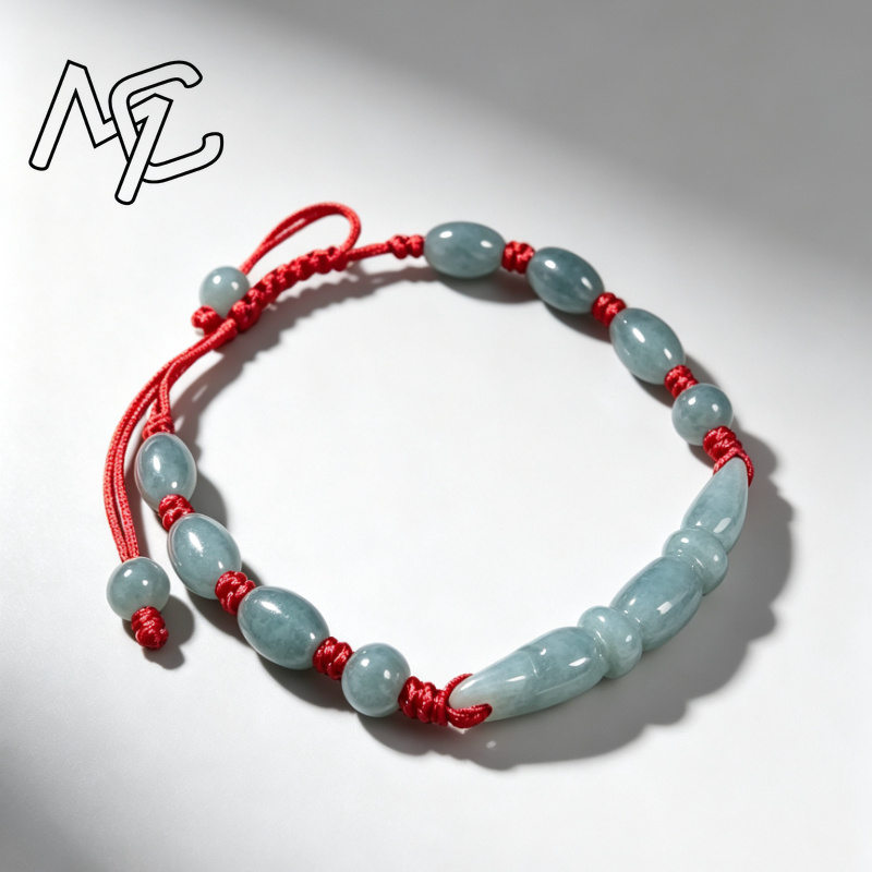 Natural Blue water Jade Burma  - Beading 评论和价格