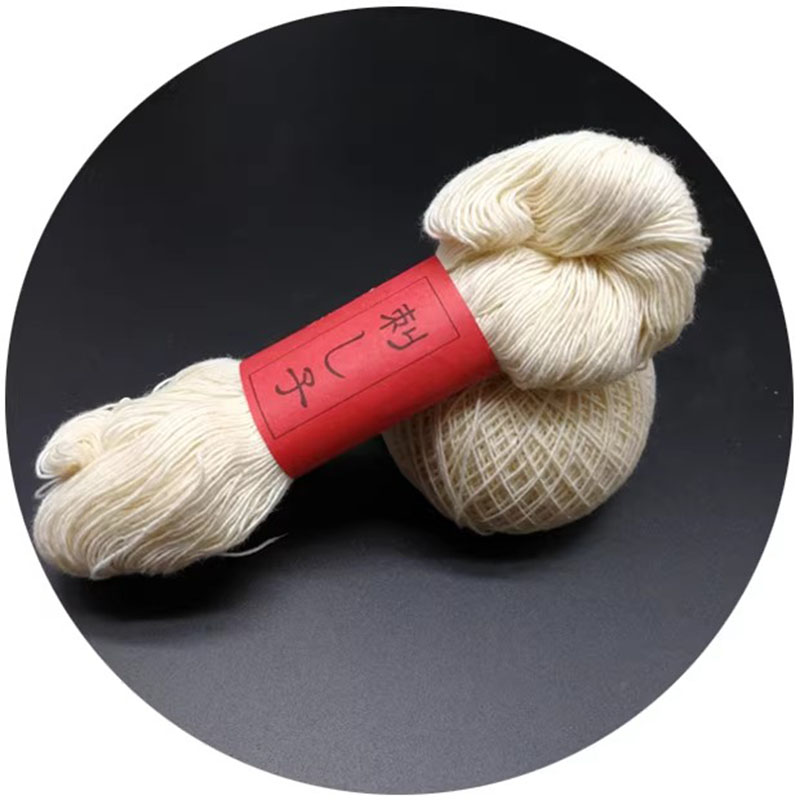 Sashiko Thread 4-Ply, Natural  - Cotton Embroidery Thread Skeins 评论和价格